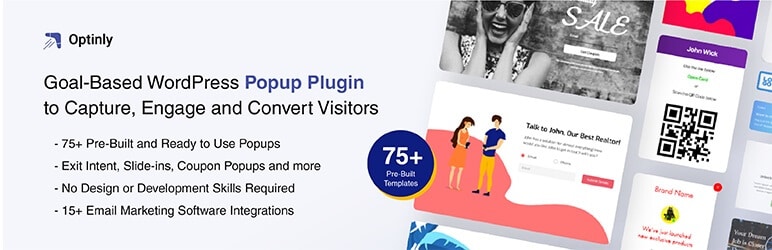 Optinly wordpress woocommerce plugin