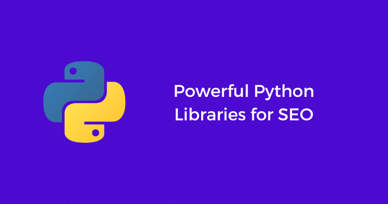 python libraries for seo