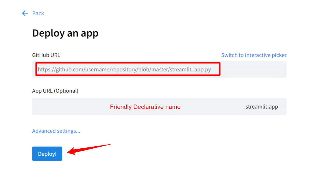 How to turn python code into a streamlit app