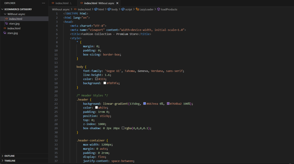 dummy web page